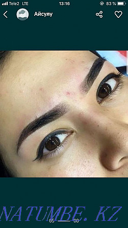 Permanent makeup Eyebrows and Lips price 10000tg with departure Karagandy - photo 3