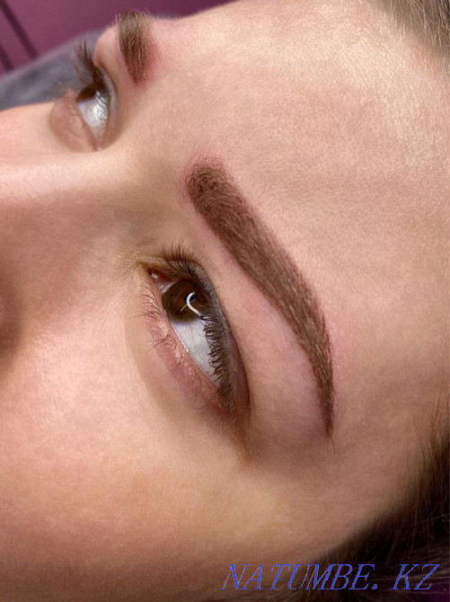 Перманентный макияж бровей (татуаж) Караганда - изображение 1