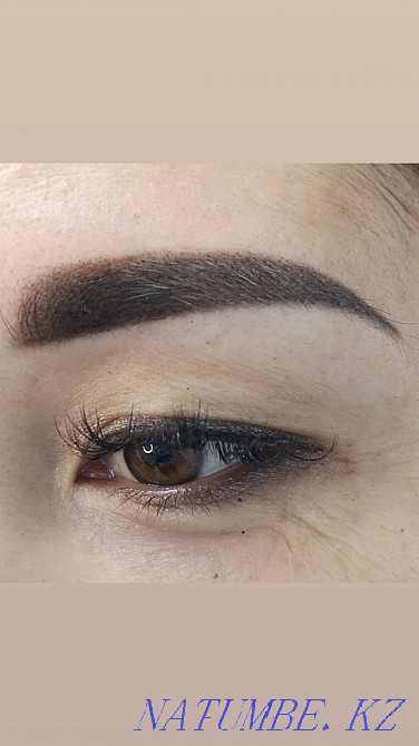 АКЦИЯ 5000т. ПМ БРОВЕЙ Пудровое напыление. 5000. Акриловые губки 7000 Астана - изображение 1