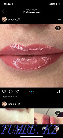Перманетный макияж бровей и губ Тараз - изображение 2