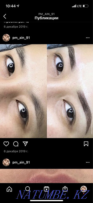 Permanent makeup for eyebrows and lips Taraz - photo 4
