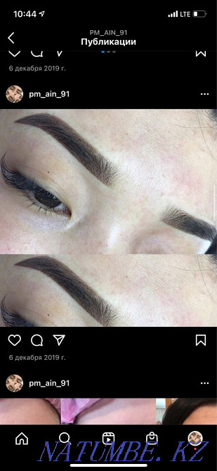 Permanent makeup for eyebrows and lips Taraz - photo 3