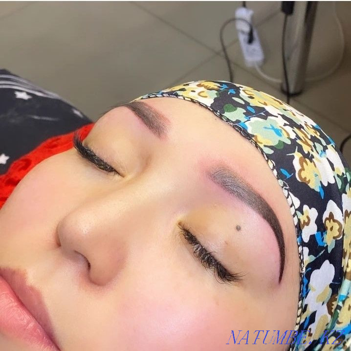 Акция Перманентный макияж бровей 6000тг. Наращивание ресниц Валиханово - изображение 7