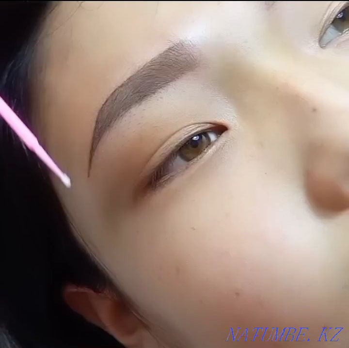 Акция Перманентный макияж бровей 6000тг. Наращивание ресниц Валиханово - изображение 8
