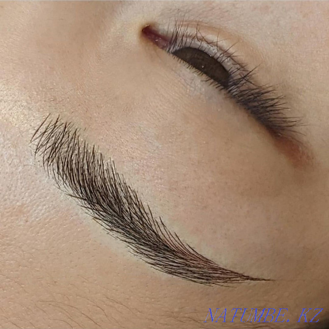 Microblading is a manual hair tattoo. Astana - photo 3