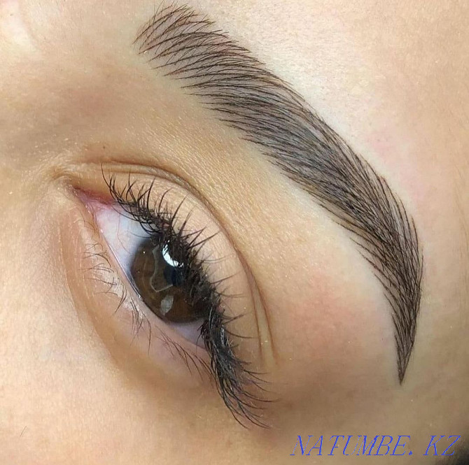 Microblading is a manual hair tattoo. Astana - photo 5