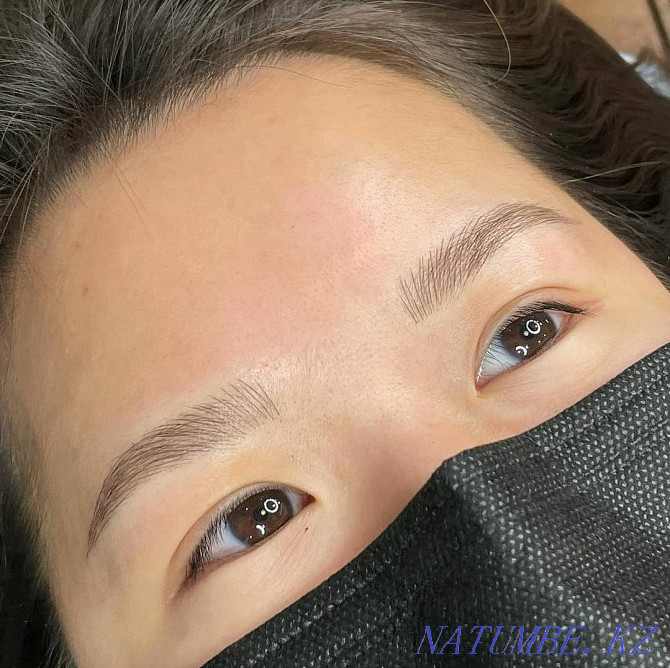 Microblading is a manual hair tattoo. Astana - photo 4