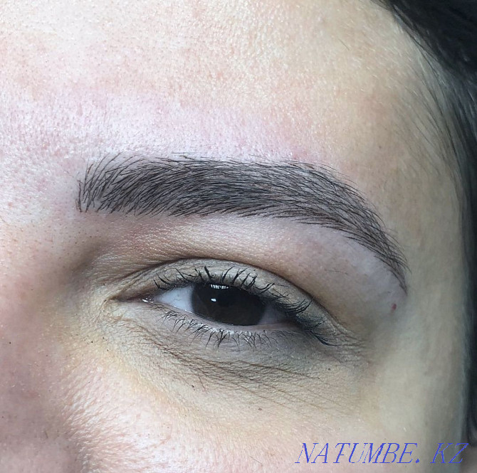 Microblading is a manual hair tattoo. Astana - photo 6