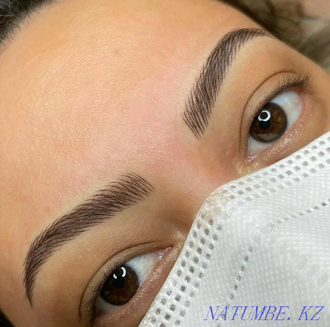 Microblading is a manual hair tattoo. Astana - photo 1