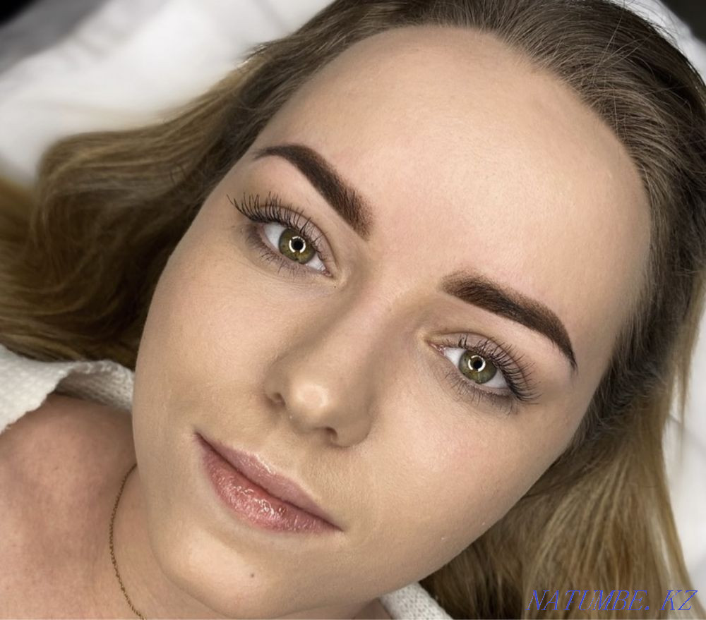 Eyebrow permanent make-up Almaty - photo 3