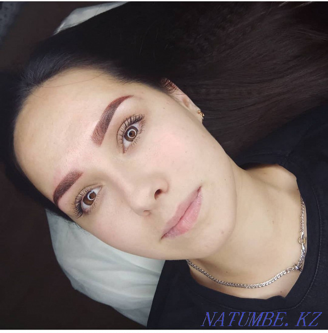 Перманентный макияж в технике теневая растушёвка Экибастуз - изображение 5