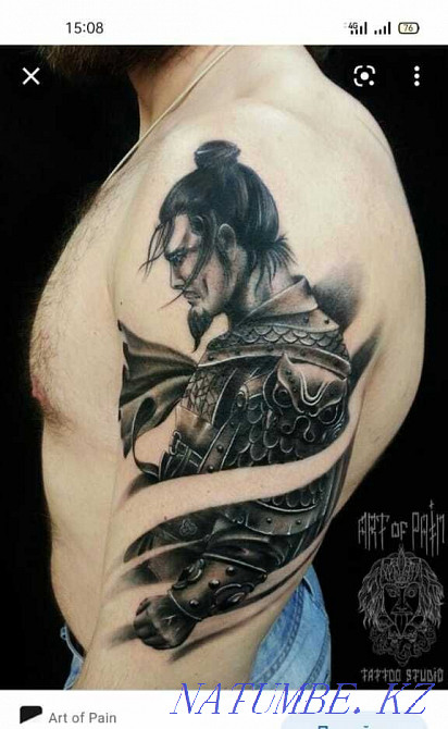 black and white tattoos Pavlodar - photo 3