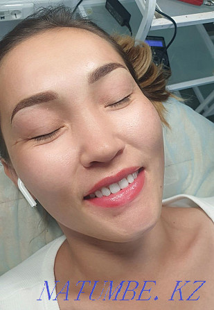 Eyebrow permanent make-up and eyelash extensions, bio-extension Almaty - photo 1
