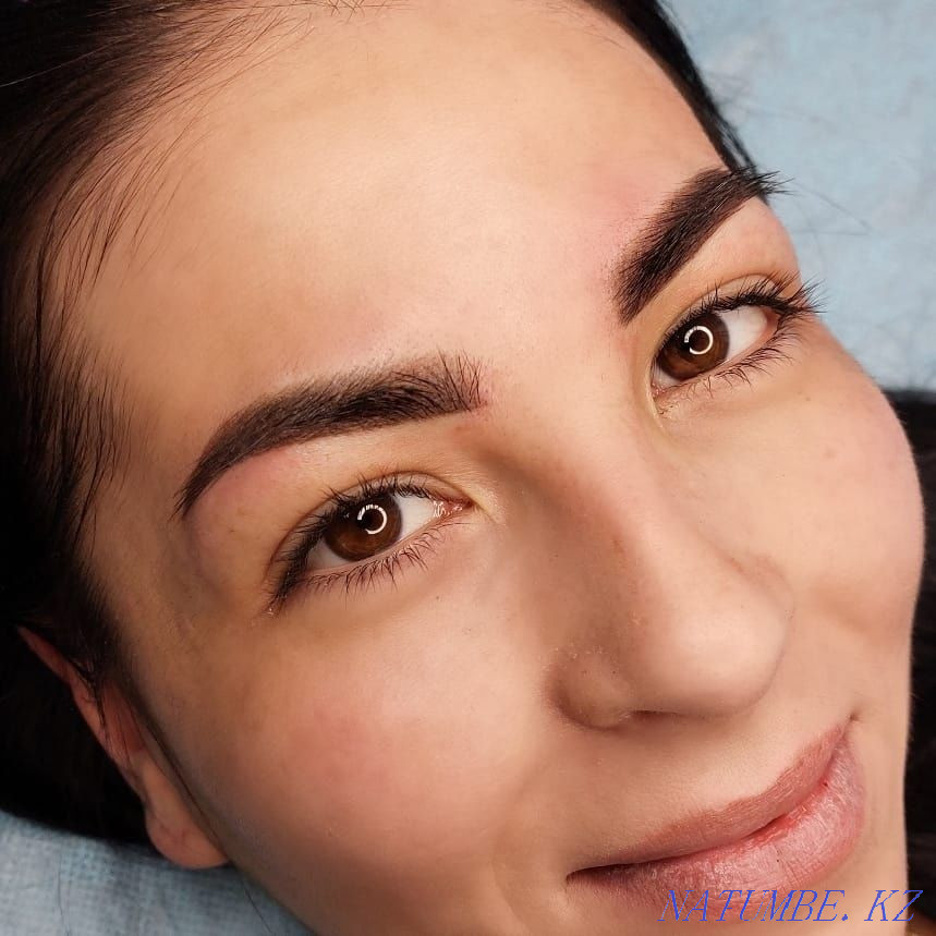Permanent make-up of eyebrows/lips/eyelids (eyelashes, arrow with shading) Abay - photo 2