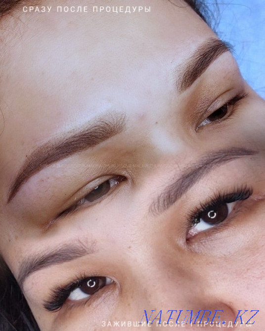 Permanent make-up of eyebrows/lips/eyelids (eyelashes, arrow with shading) Abay - photo 4