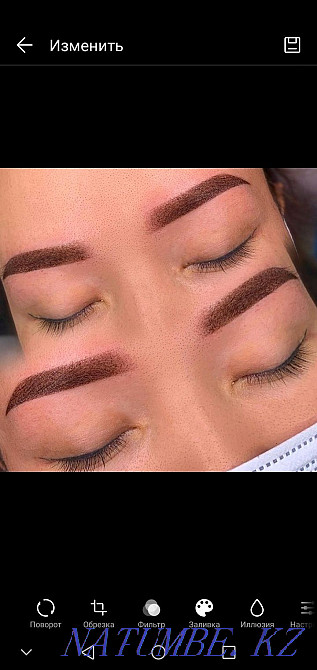 Permanent makeup for eyebrows, lips, eyelids. Kostanay - photo 2
