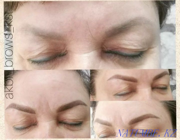 Permanent makeup for eyebrows, lips, eyelids. Kostanay - photo 3