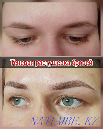 Eyebrow correction and coloring, asymmetry solution, free consultation Rudnyy - photo 4