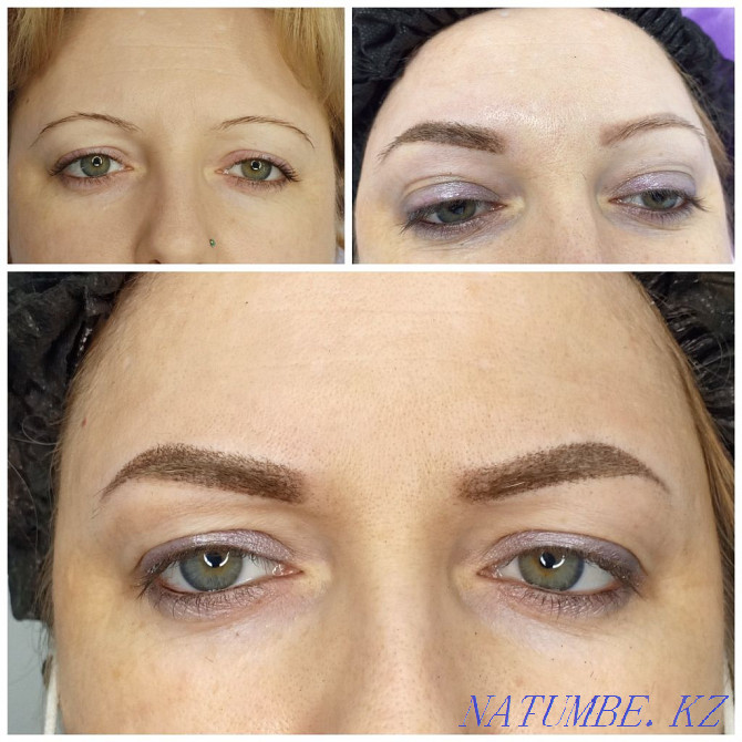 Eyebrow correction and coloring, asymmetry solution, free consultation Rudnyy - photo 5