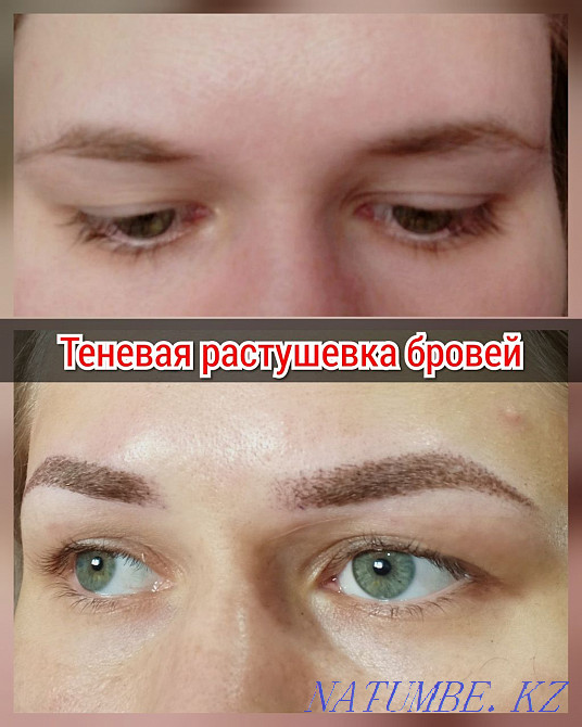 Eyebrow correction and coloring, asymmetry solution, free consultation Rudnyy - photo 4
