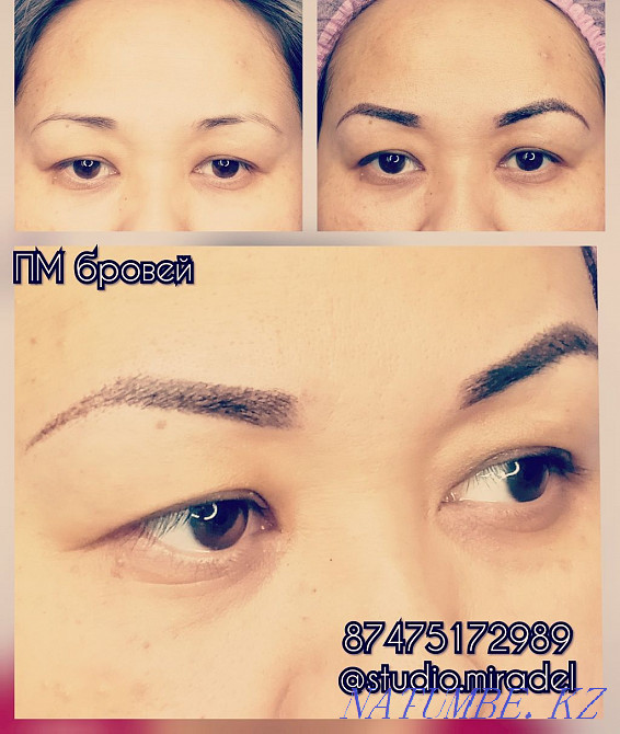 Permanent make-up of eyebrows and lips, correction. Rudnyy - photo 6