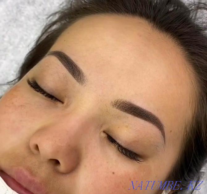 Permanent makeup of eyebrows of any complexity from 9.000 tenge for the promotion Atyrau - photo 3