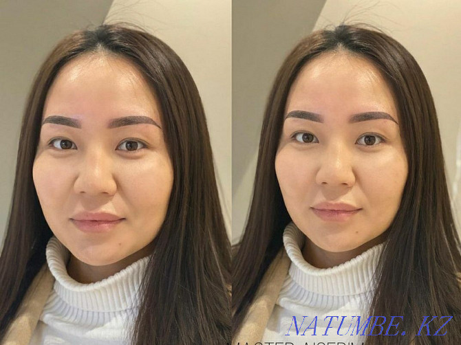 Permanent makeup of eyebrows of any complexity from 9.000 tenge for the promotion Atyrau - photo 5