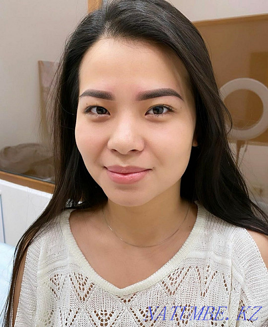 Permanent makeup of eyebrows of any complexity from 9.000 tenge for the promotion Atyrau - photo 7