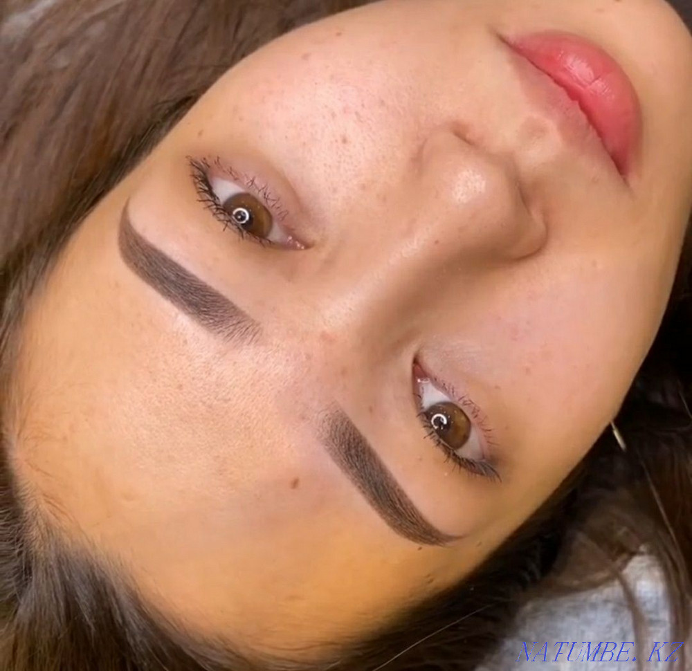 Permanent makeup of eyebrows of any complexity from 9.000 tenge for the promotion Atyrau - photo 1