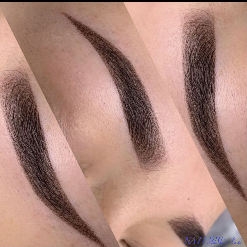 Eyebrow permanent make-up 12.500 tenge Almaty - photo 2