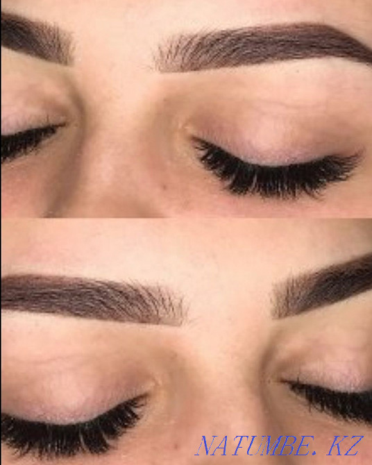 Растушевка бровей. Брови,глаза, губы Шымкент - изображение 1