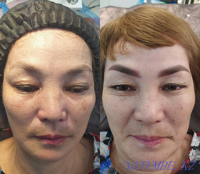 Permanent make-up of eyebrows, lips, eyelids (tattoo). Eyelash extension. Kokshetau - photo 5