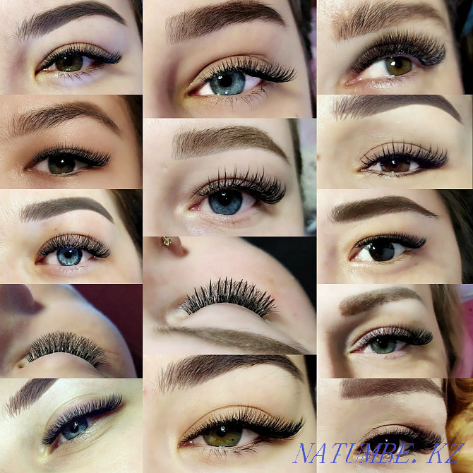 Permanent make-up of eyebrows, lips, eyelids (tattoo). Eyelash extension. Kokshetau - photo 8