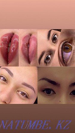 ACTION from 7000 tenge. Permanent make-up eyebrows lips Almaty - photo 6