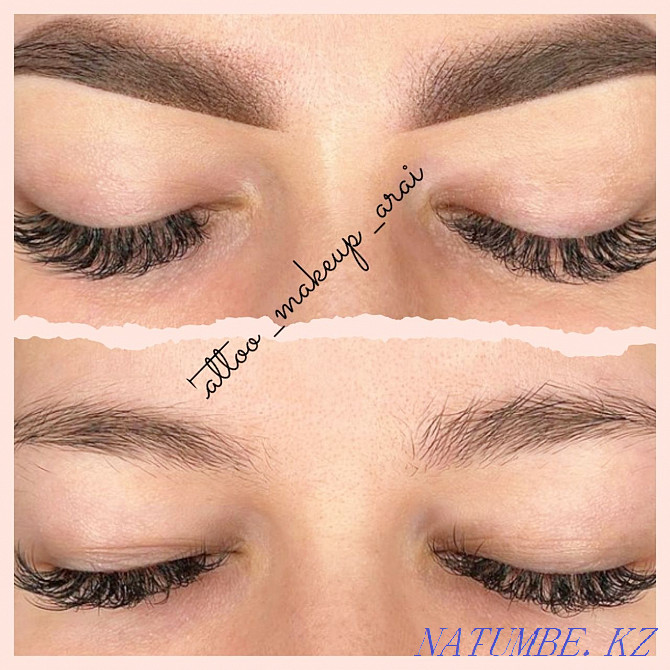 Stock. Permanent make-up of eyebrows, eyelids and lips for 8 thousand tenge Semey - photo 7