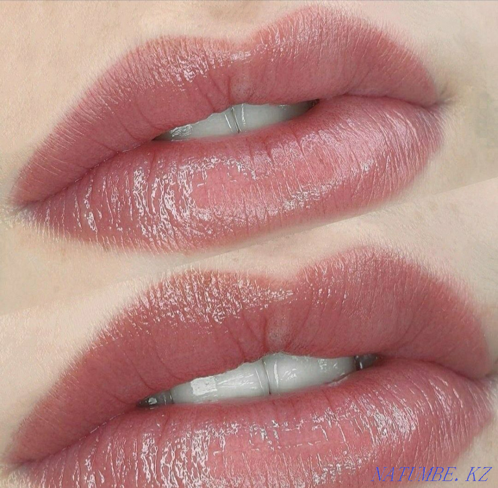 Татуаж Перманентный Макияж бровей губ век Коррекция бровей Ламинация Алматы - изображение 4