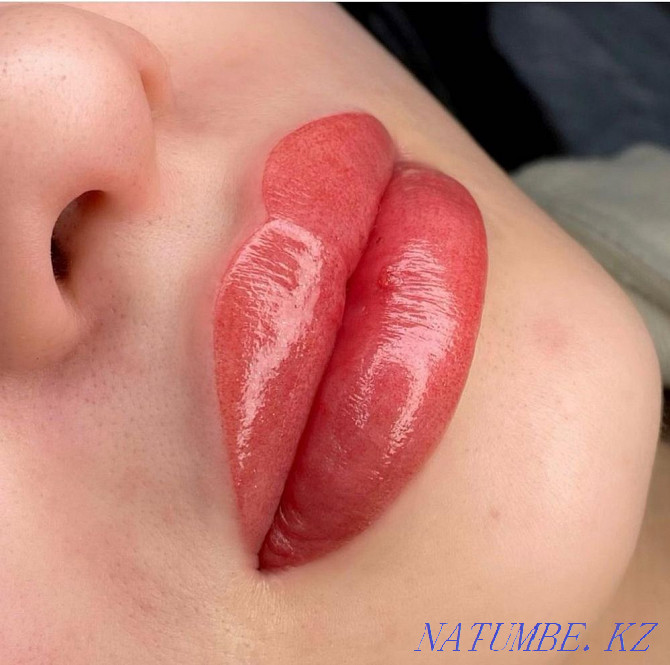 Перманентный макияж бровей и губы всего 5000 тг Шымкент - изображение 5