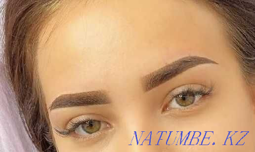 Permanent makeup for eyebrows, lips, eyelids. Lamination of eyebrows, eyelashes Almaty - photo 8