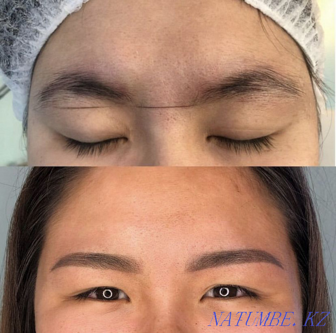 Permanent makeup for eyebrows, lips, eyelids Astana - photo 3