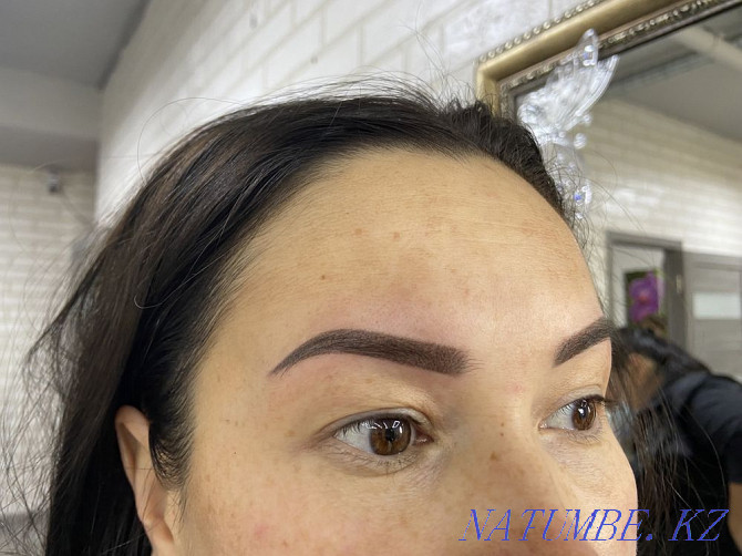 Permanent makeup for eyebrows, lips, eyelids Astana - photo 4