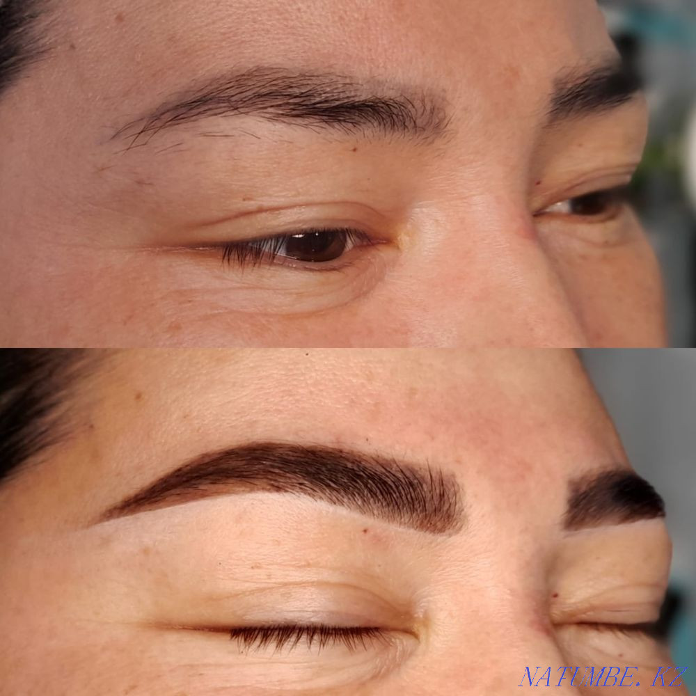 Акция!!! Растушевка бровей, ломинирование ресниц Жезказган - изображение 3