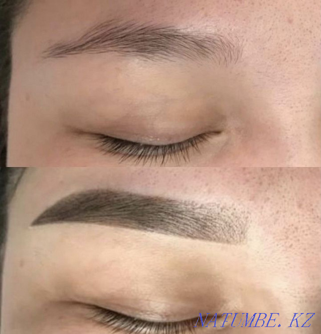 Акция!!! Растушевка бровей, ломинирование ресниц Жезказган - изображение 4