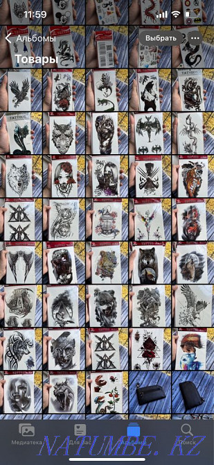 Временные татуировки, для парней и девушек. Флэш Тату рукав, рукава Алматы - изображение 3