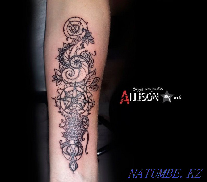 Tattoos / Breeding / Body art. Tattoo studio Almaty. Tattoo parlor. Almaty - photo 6