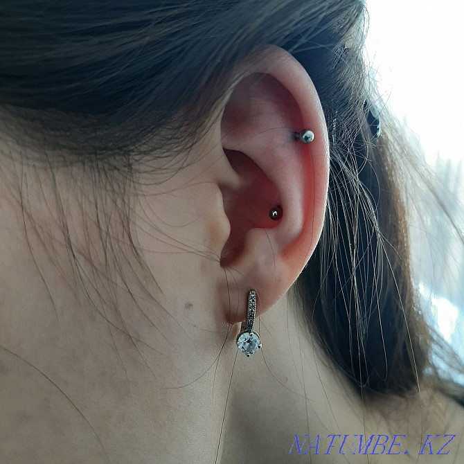 Ear piercing, Piercing Karagandy - photo 6