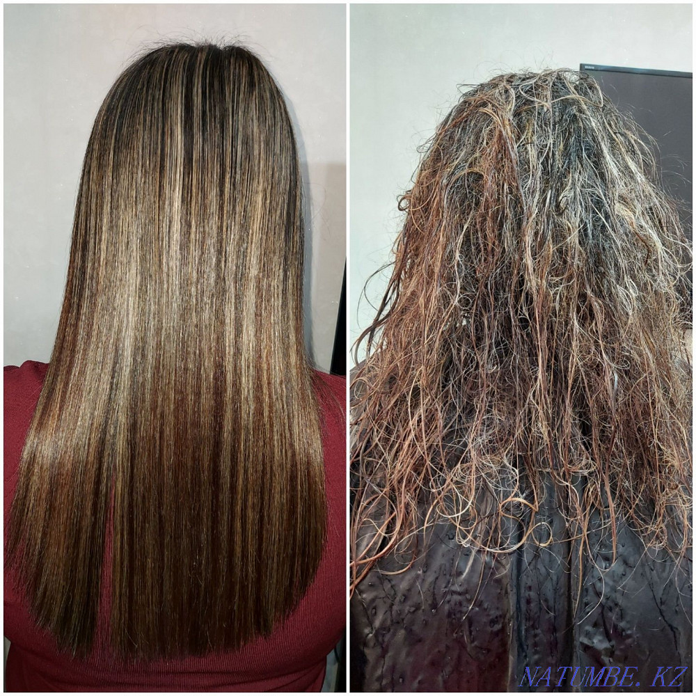 кератин түзететін ботокс , маникюр, бустап, кератин  Астана - изображение 4