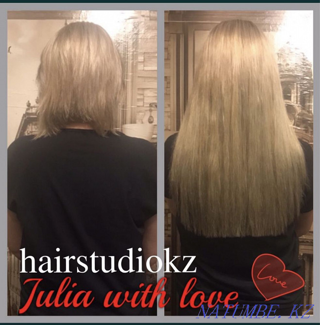 Hair extension, hair correction. DISCOUNTS!!! Almaty - photo 7