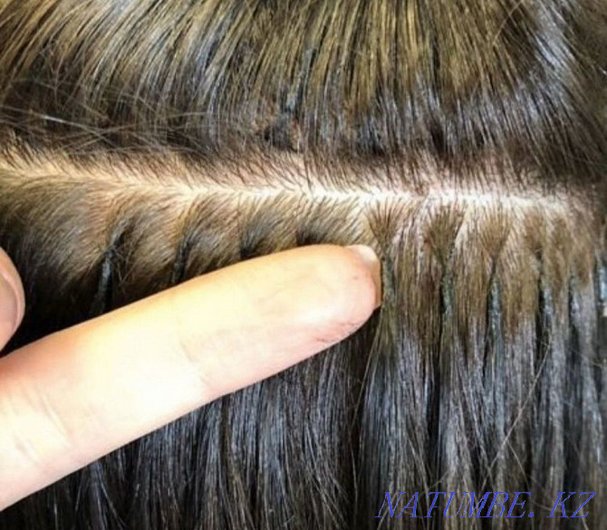 Наращивание волос капсульное, микрокапсульное! Бостандык - изображение 1