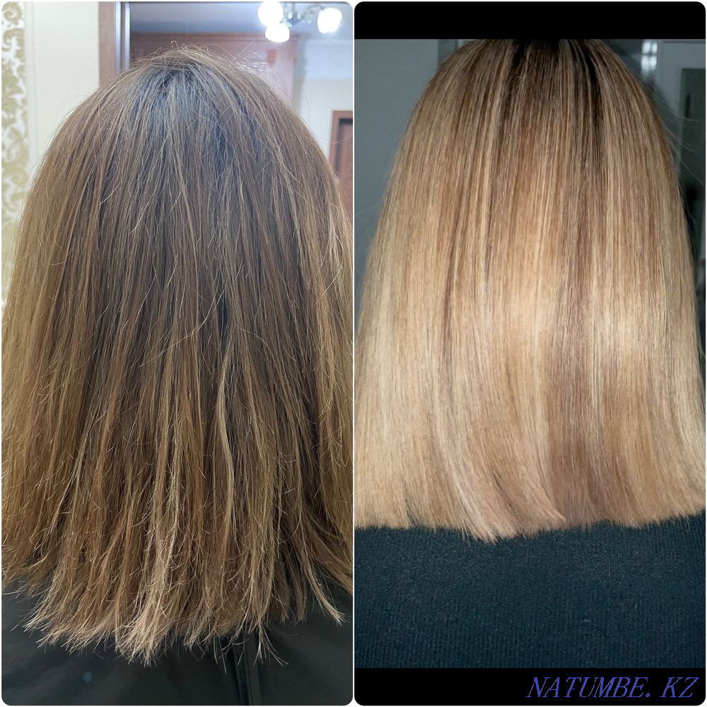 АКЦИЯ!!!Кератин/Ботокс/Кератин+Ботокс 5000 мың рубльден бастап  Астана - изображение 4