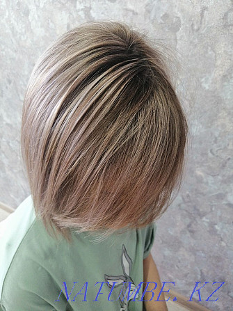 Окрашивание волос в сложных техниках, в один тон Кокшетау - изображение 3